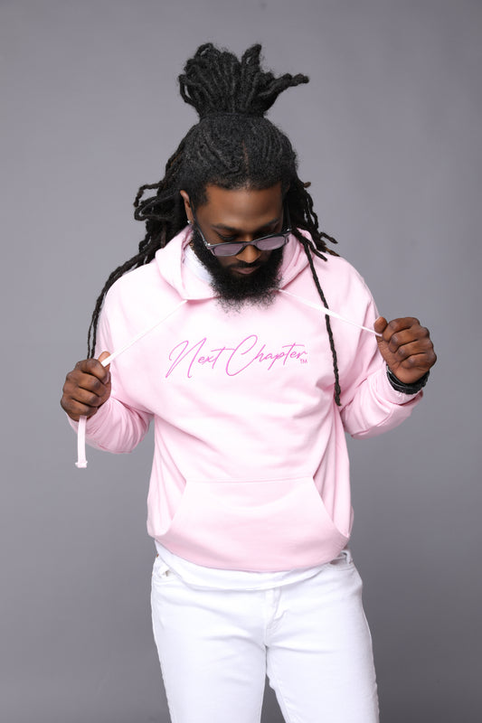 Heavy Blend Fleece Hoodie Pink.