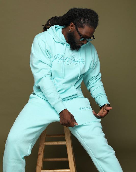 Heavy Blend Fleece Hoodie Sweatsuit Mint